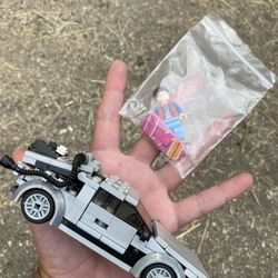Back To The Future Legos. : Vehicle With Figure 