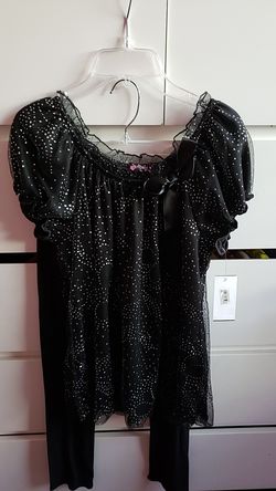 Girls Black 2 Piece Set