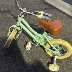 Bicycle With Training Wheels 