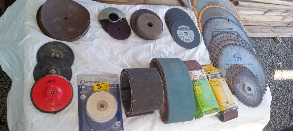 Saw Blades Belt Sanding