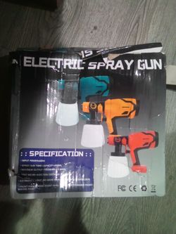 Electric spray gun