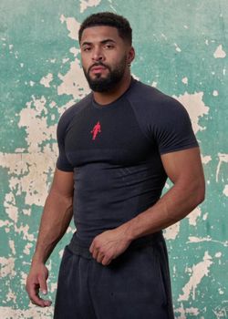 YoungLA 4286 - GOLD'S IRON LEGACY COMPRESSION TEES