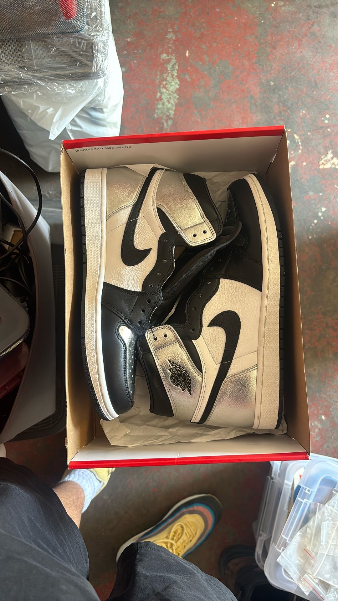 Jordan 1 Silver Highs