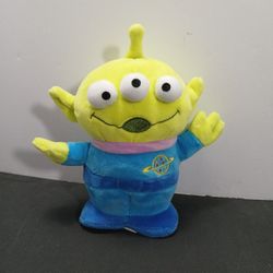 Disney Parks Pixar Toy Story 3-Eyed Alien 7" Plush Toy Doll