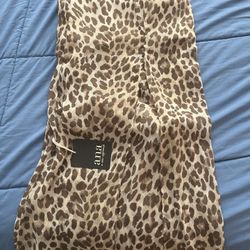 Leopard Print Skirt New With Tags