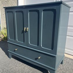 LOMMARP IKEA cabinet dark blue green