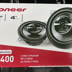 PIONEER TS-G400 BRAND NEW 4” 2-WAY 210 WATTS