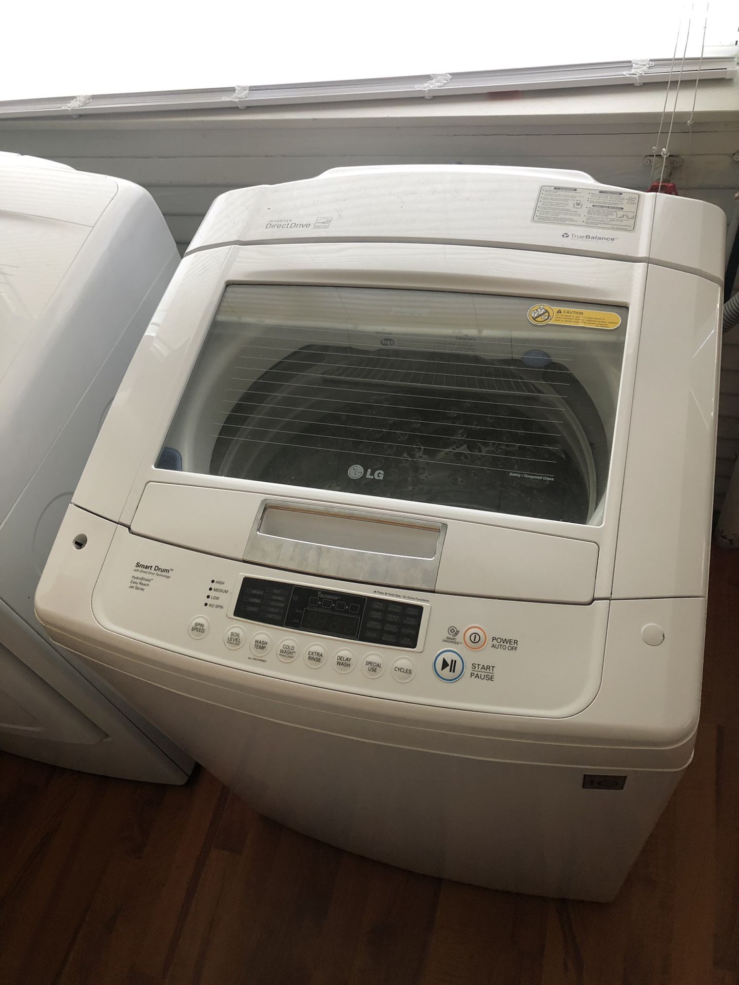 LG washer and matching LG gas dryer for sale!