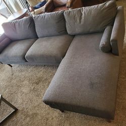 Gray Couch Sectional