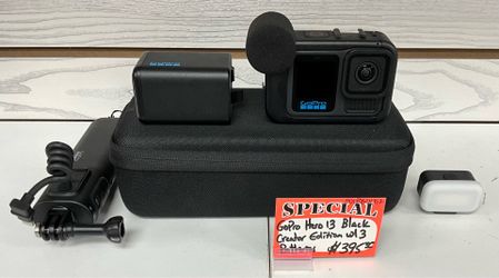 GoPro Hero 13 Black Creator Edition W/ 3 Batteries