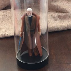 Star Wars Vintage 1977 Obi-Wan Kenobi w/display case