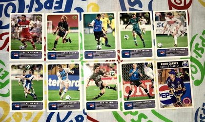 Pepsi soccer / hockey cards