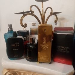 Top Men Fragrances Victor & Rolfe, Dolce &Gabbana, Dior, Creed, Jean Gaultier, Samples 