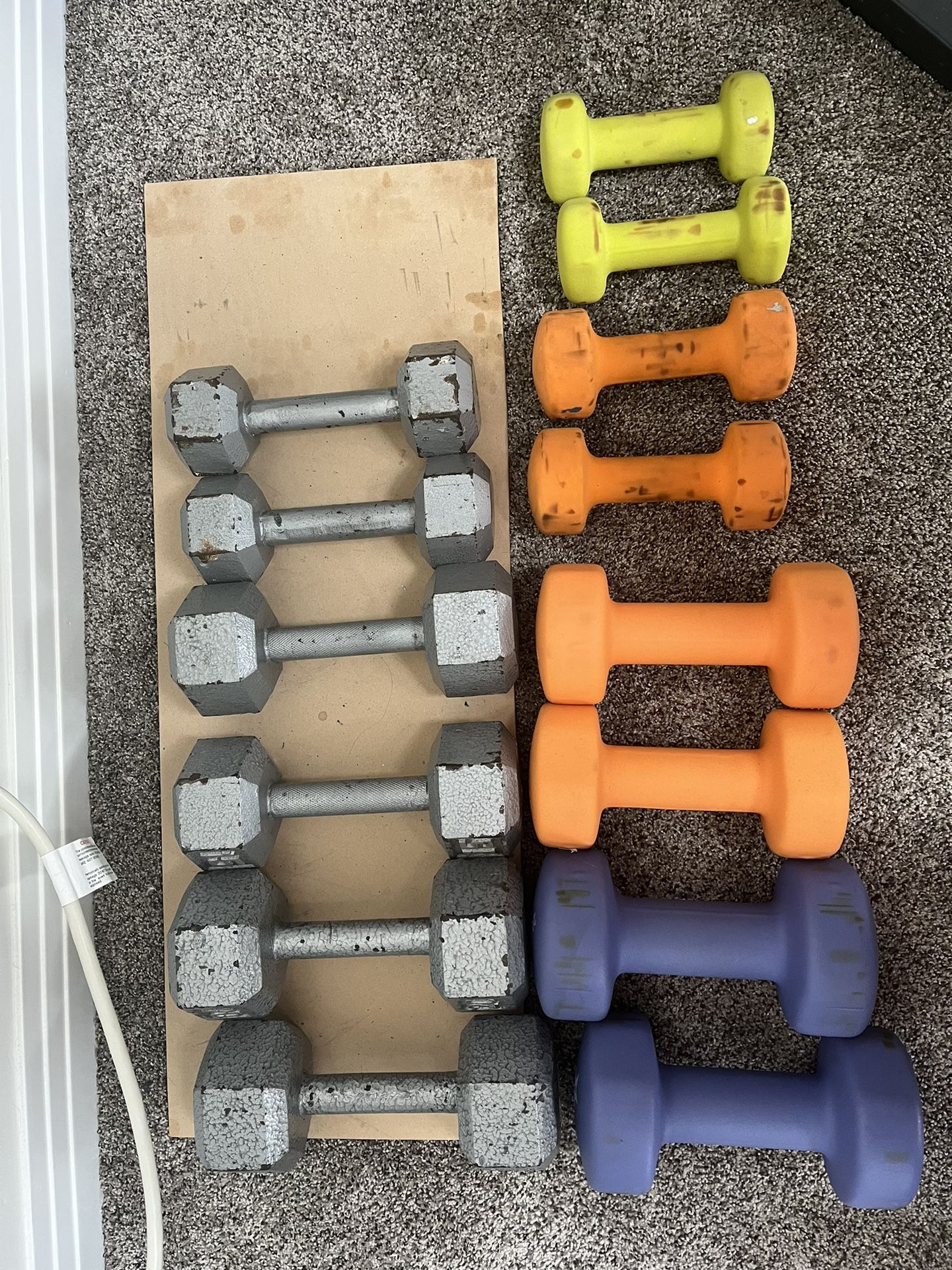 Assorted Handheld Weights