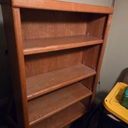 Wood bookshelve
