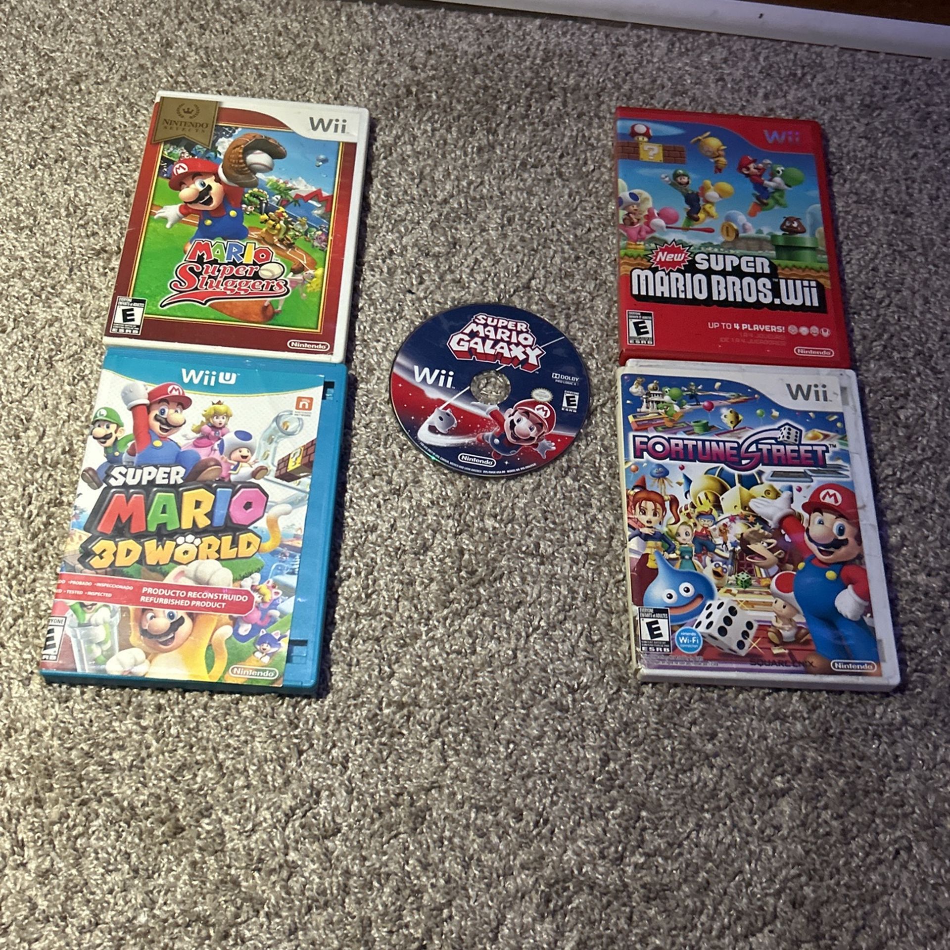 Super Mario Wii Games