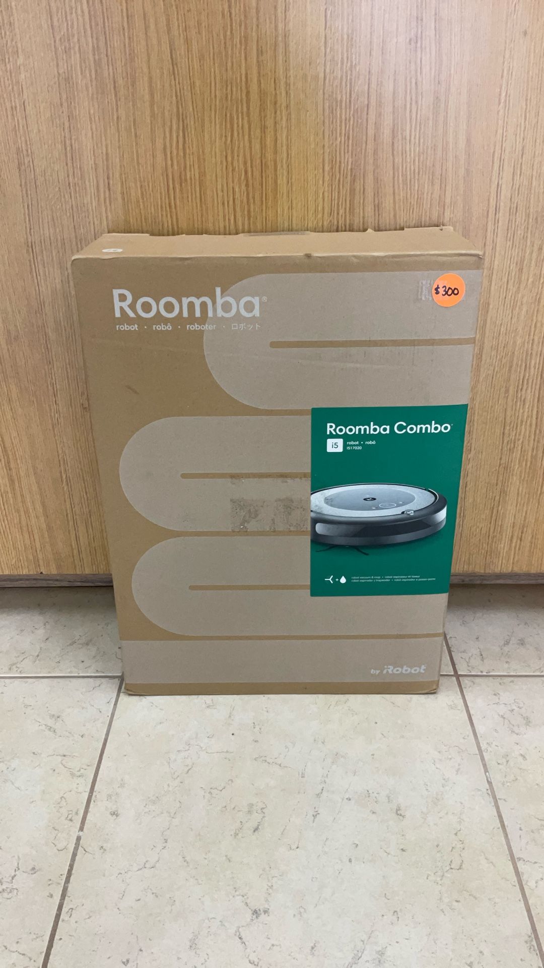 ROOMBA COMBO i5 ROBOT I517020 ROBOT VACUUM & MOP.