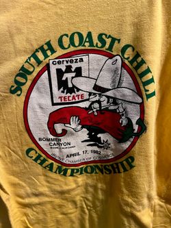 Vintage chili competition t-shirt
