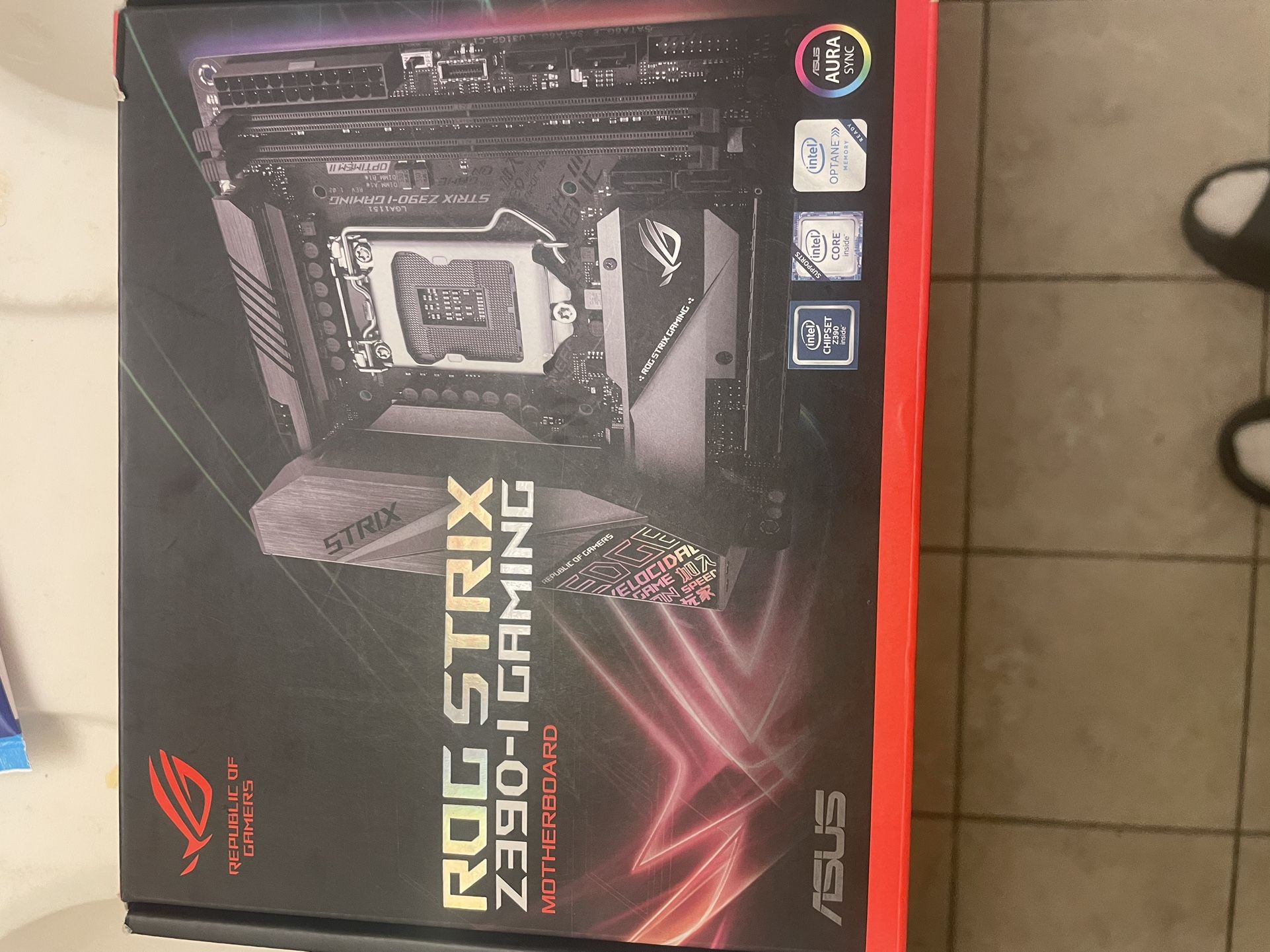 RoG Strix Z390-IGAMING Motherboard 