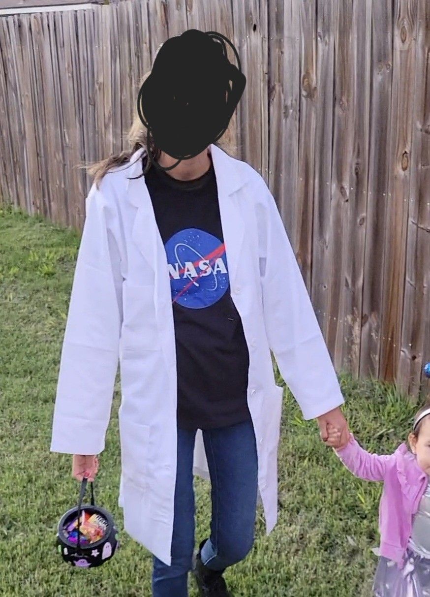 Halloween Costume Scientist/medical  Coat Nasa