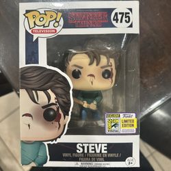 Funko Pop! Stranger Things Steve #475 SDCC 2017 Exclusive