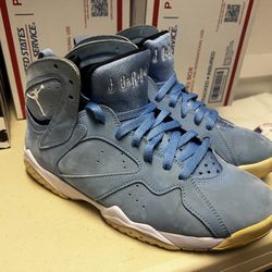Air Jordan retro 7 VII Unc Blue Size 8