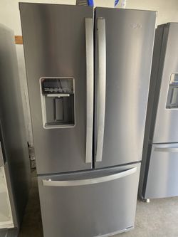 Whirlpool (30”) Inch Wide Stainless Refrigerator 