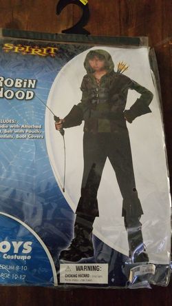 Robin hood boy costume