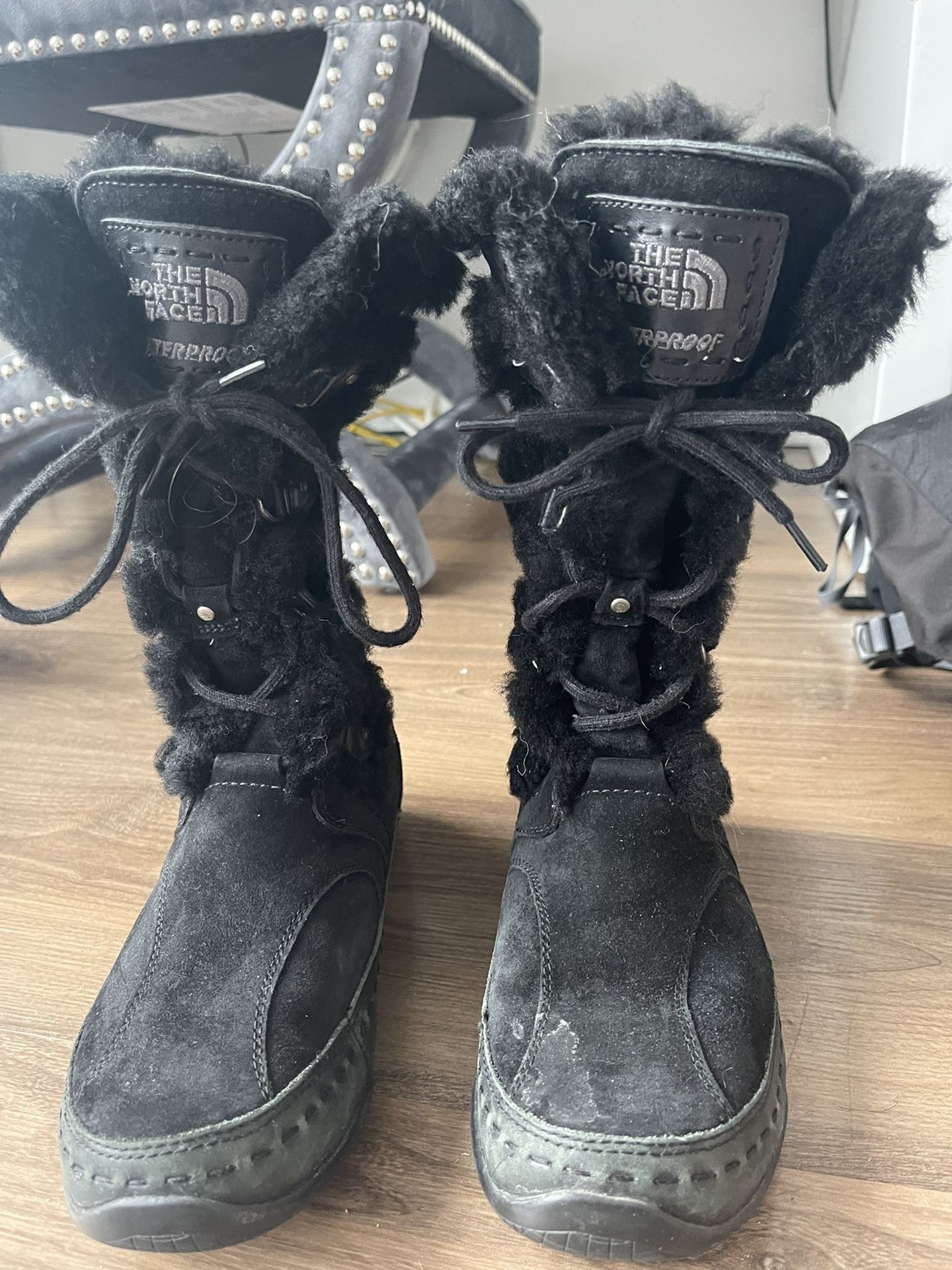 North Face Fur Boots