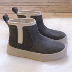 100% Authentic Brand New in Box UGG Boom Bootie / Women size 5, 6, 8 / Color: Grey