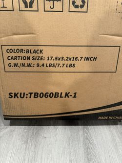 Metal Outdoor Side Table Black