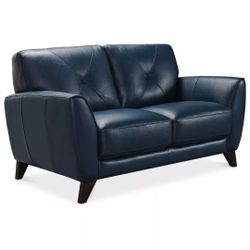 Deal Of A Lifetime~Tufted Leather Sofa Set & Recliner  
