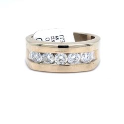 14Kt White Gold Diamond Ring 10.00g .8CTW Size 9 191844/11