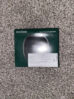 ecobee Smart Thermostat Enhanced Programmable Wifi Works with Siri, Alexa, Google Assistant Energy Star Certified Smart