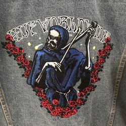 HUF Prayers The Darkside Denim Jacket