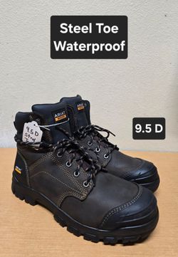Ariat work boots sz9.5D STEEL TOE