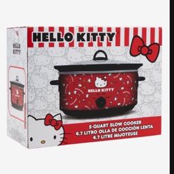 Hello Kitty 5 QT slow Cooker (Price Is Firm) -Lots MORE HELLO KITTY IN PROFILE 🥰