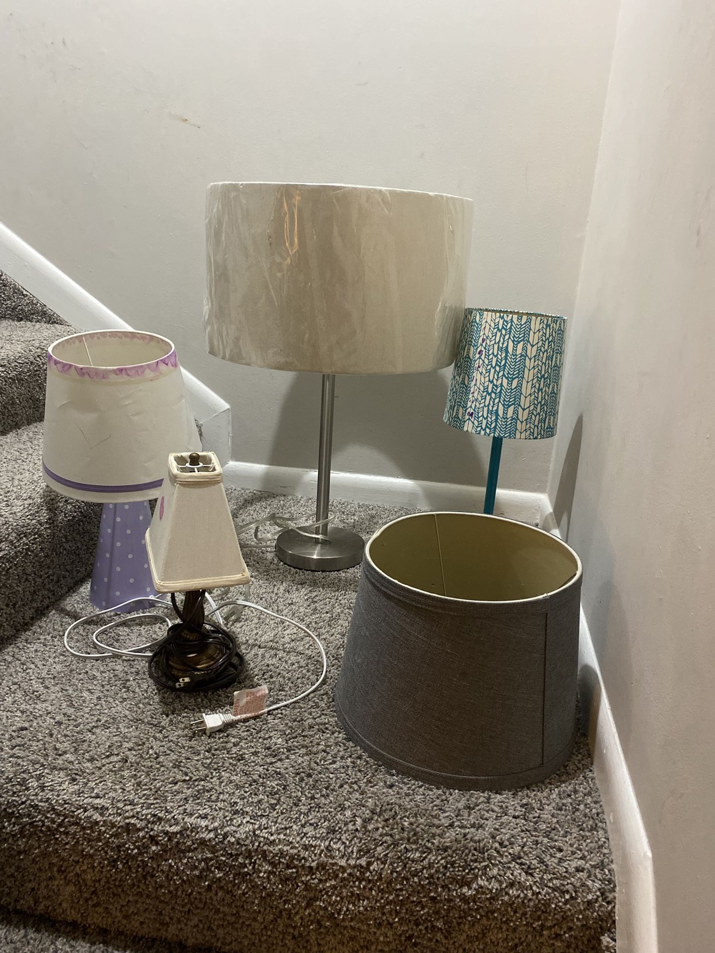 Lamps With Bulbs All For $15