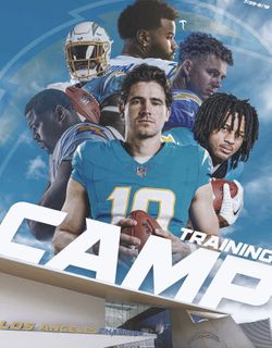 Chargers 2026 Training  camp at the Bolt July 30-Aug 8
