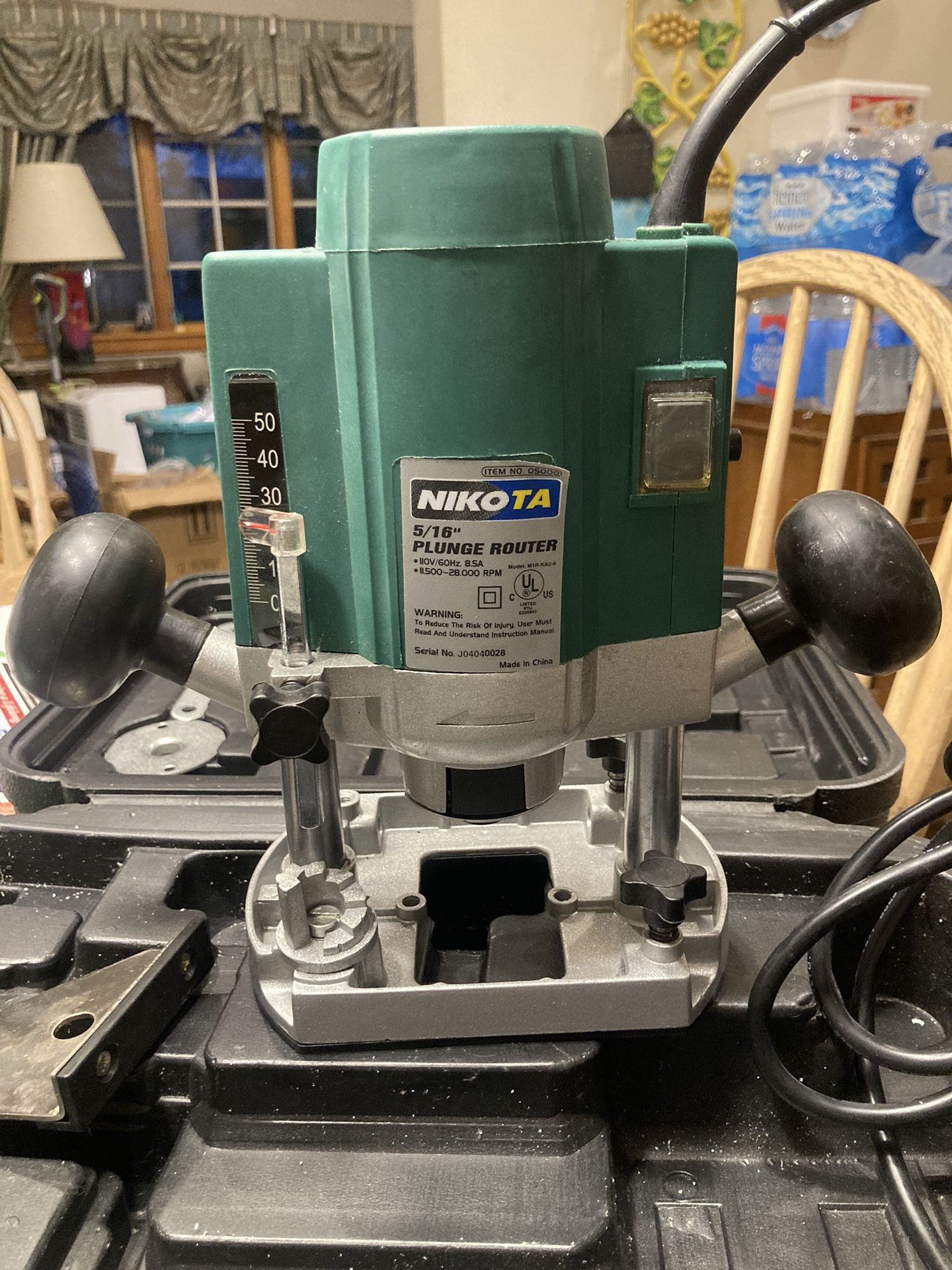 Nikota 5/16” Plunge Router 