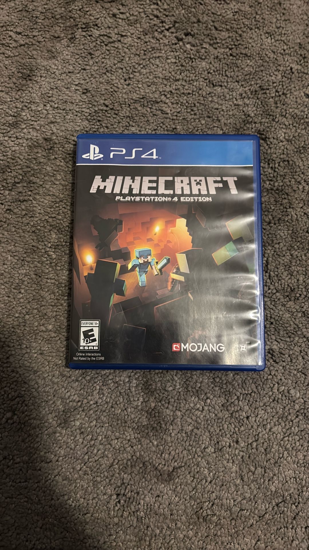 Minecraft PS4 Game Card