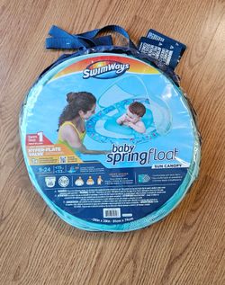NEW Swimways Baby Springfloat (9 -24 months).