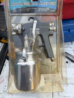 High pressure air spray gun