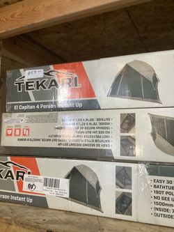 Tekari El Capitan 4 Person Instant Up Tent
