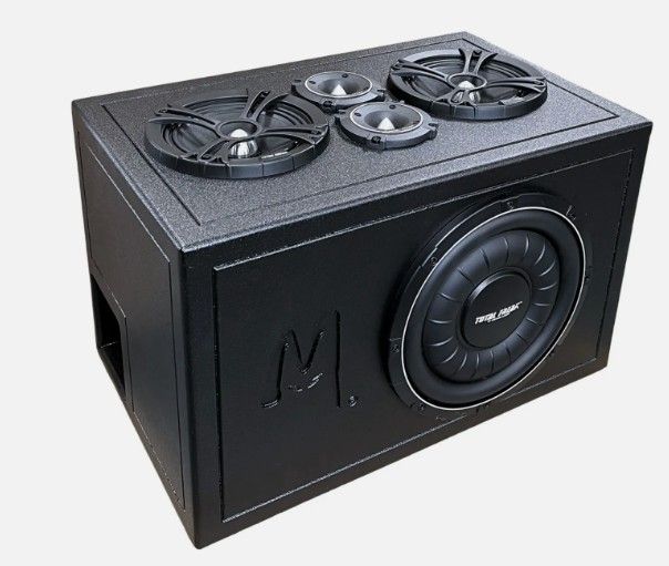 10 Inch Sub With Mids And Highs 2000 Watts Total