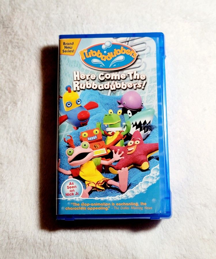 Rubbadubbers : Here Come The Rubbadubbers Nick Jr. VHS (2003) 