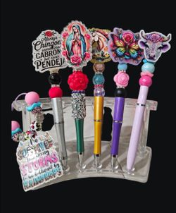 Beaded pens