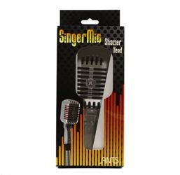 Cabezal de ducha con forma de micrófono