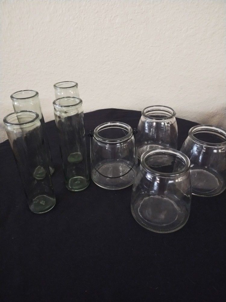 Small Vases & Bud Vases Or For Candle Making Bundle