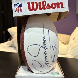 NFL signed boomer Esiason Football 
